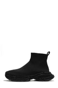 Black Crystal Sock Sneaker